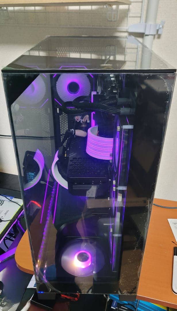 極美品最強 i9 3面ガラスOkinos Aqua93搭載SignalRGB連動