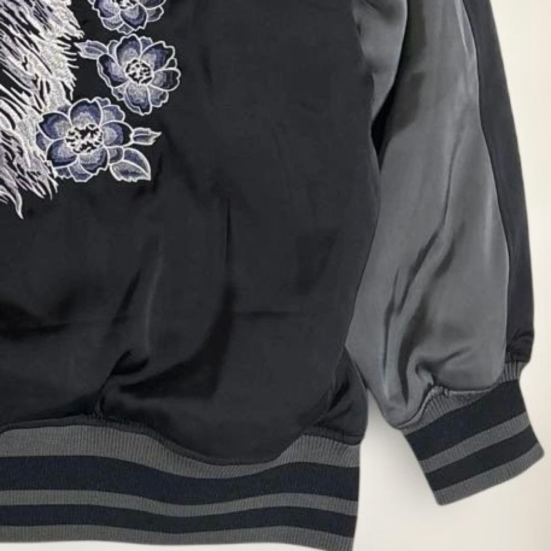 【未使用級 】ellno loset エルノロゼット スカジャン 狼刺繍 L