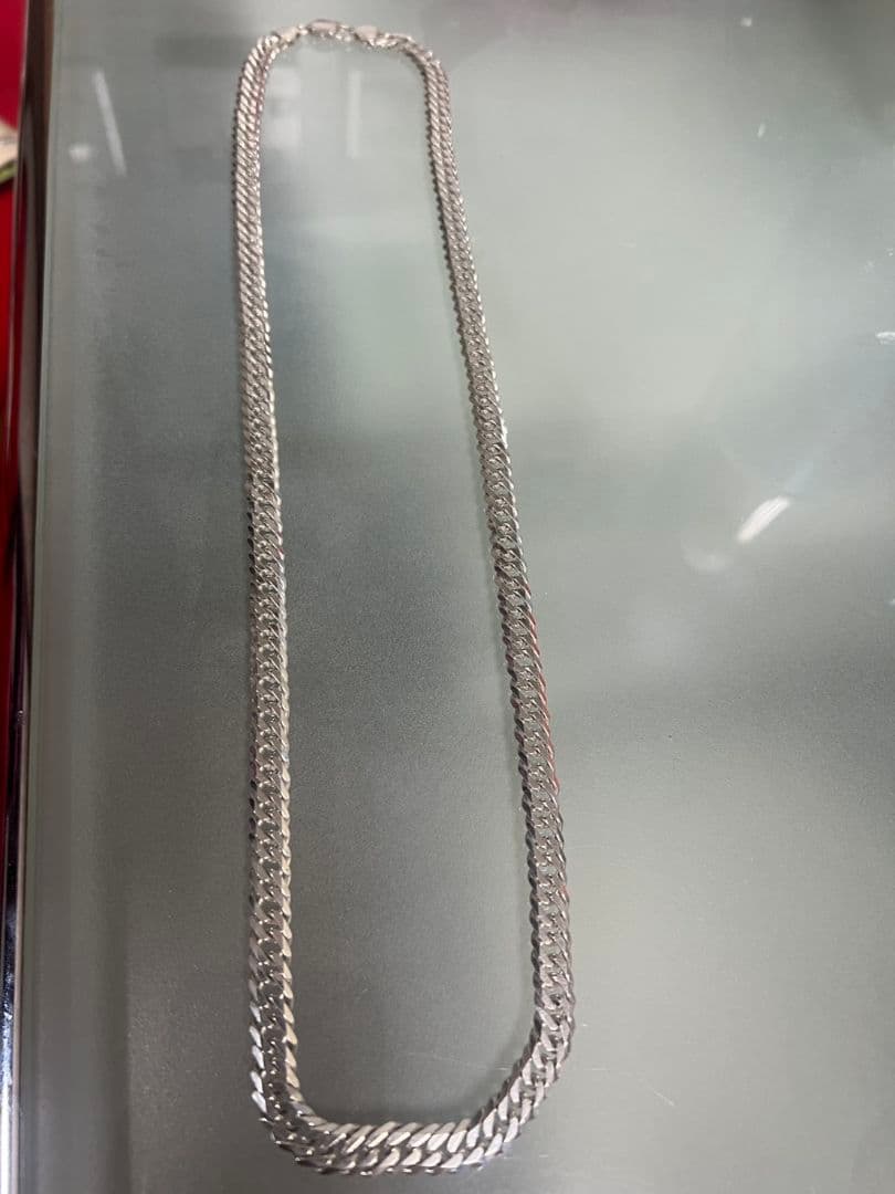 シルバー925喜平チェーンネックレス