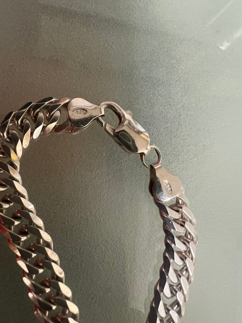 シルバー925喜平チェーンネックレス