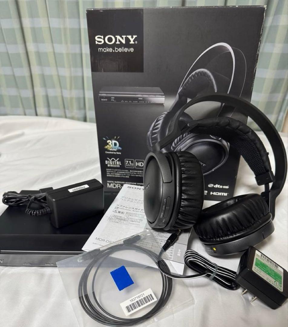 SONY 7.1chデジタルサラウンドヘッドホンシステム MDR-DS7500