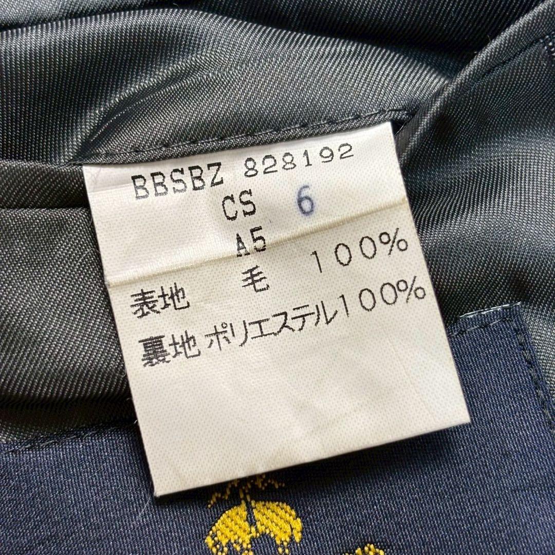 【極美品】ブルックスブラザーズ テーラードジャケット　ストライプ グレー A5