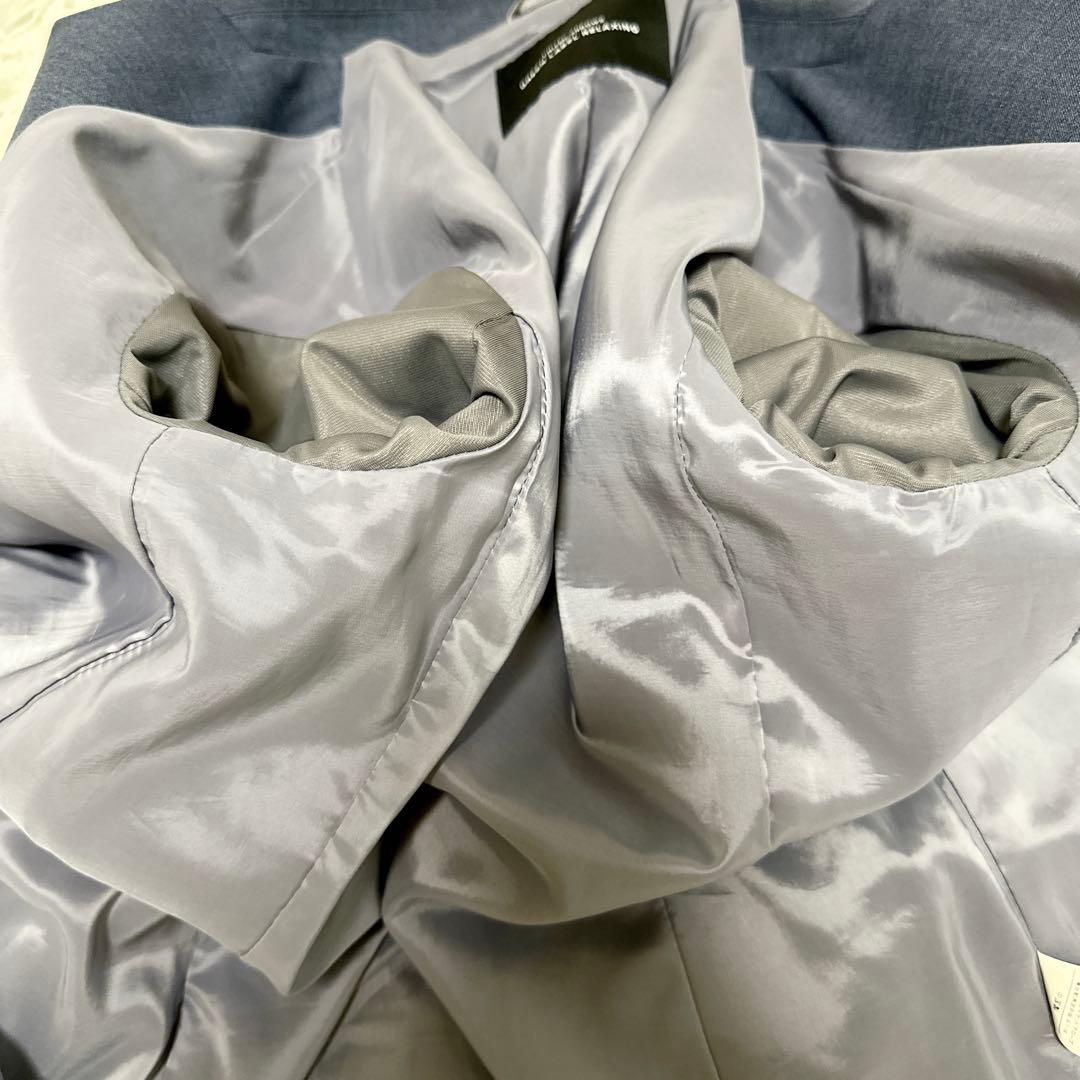 グリーンレーベルリラクシング パンツスーツ　ネイビー　36ノーカラー セット