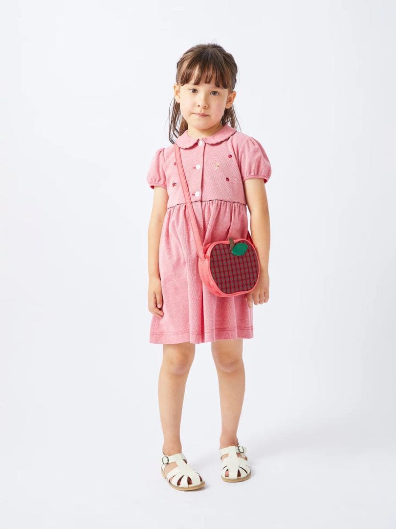 familiar ファミリア　ワンピース　90 現行品　完売品　レッド