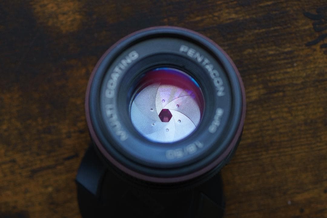 フード付　PENTACON auto 50mm F1.8 M42マウント