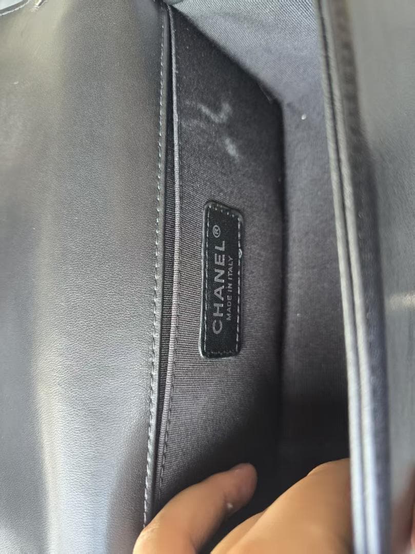 ショルダーバッグ ボーイシャネル ブラック