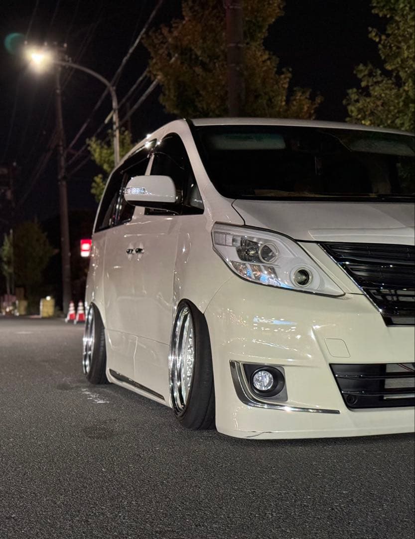 20アルファード、ヴェルファイア　ワンオフ加工ロアアーム