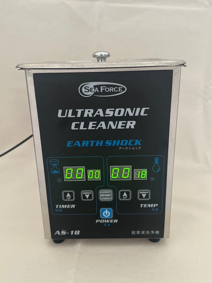 S&F 超音波洗浄器 アースショックmini 小型洗浄機