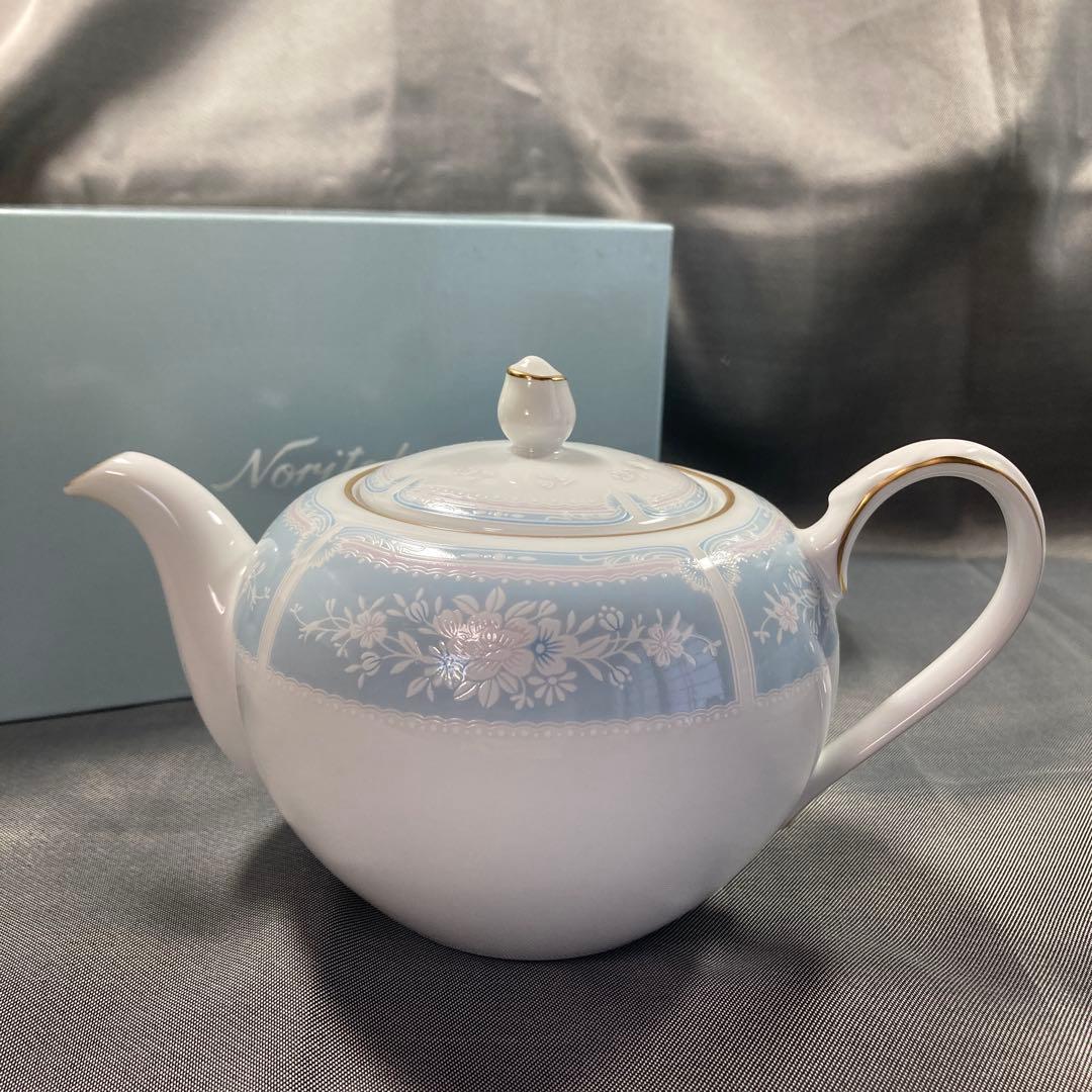 梅ちゃん　ノリタケ　レースウッドゴールド　ティーポット　マグカップ