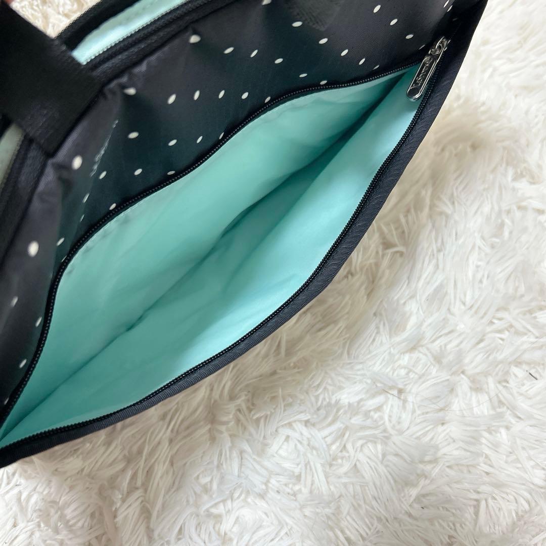 新品未使用　レスポートサック　PCバッグ　タブレットケース　ドット　PCケース