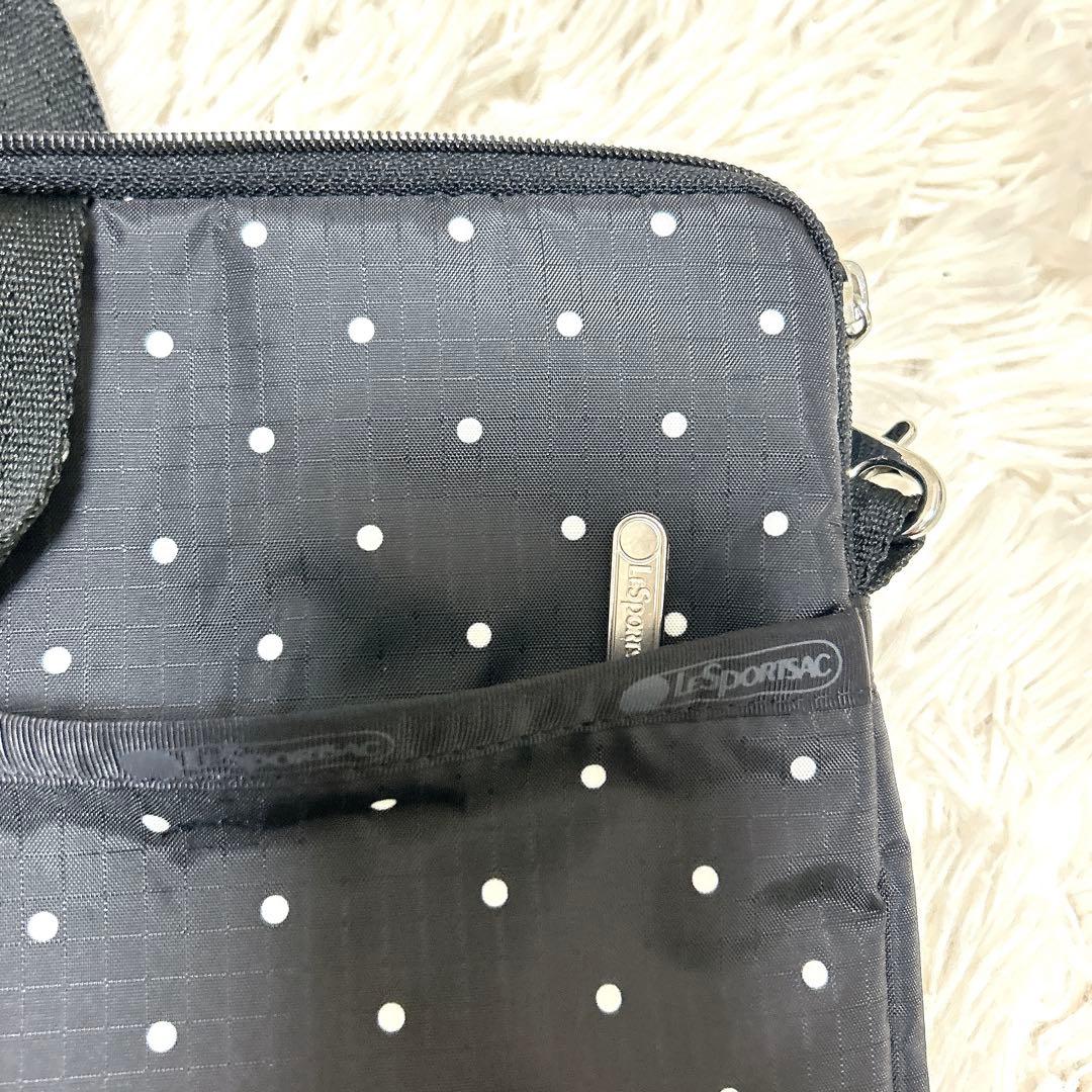 新品未使用　レスポートサック　PCバッグ　タブレットケース　ドット　PCケース