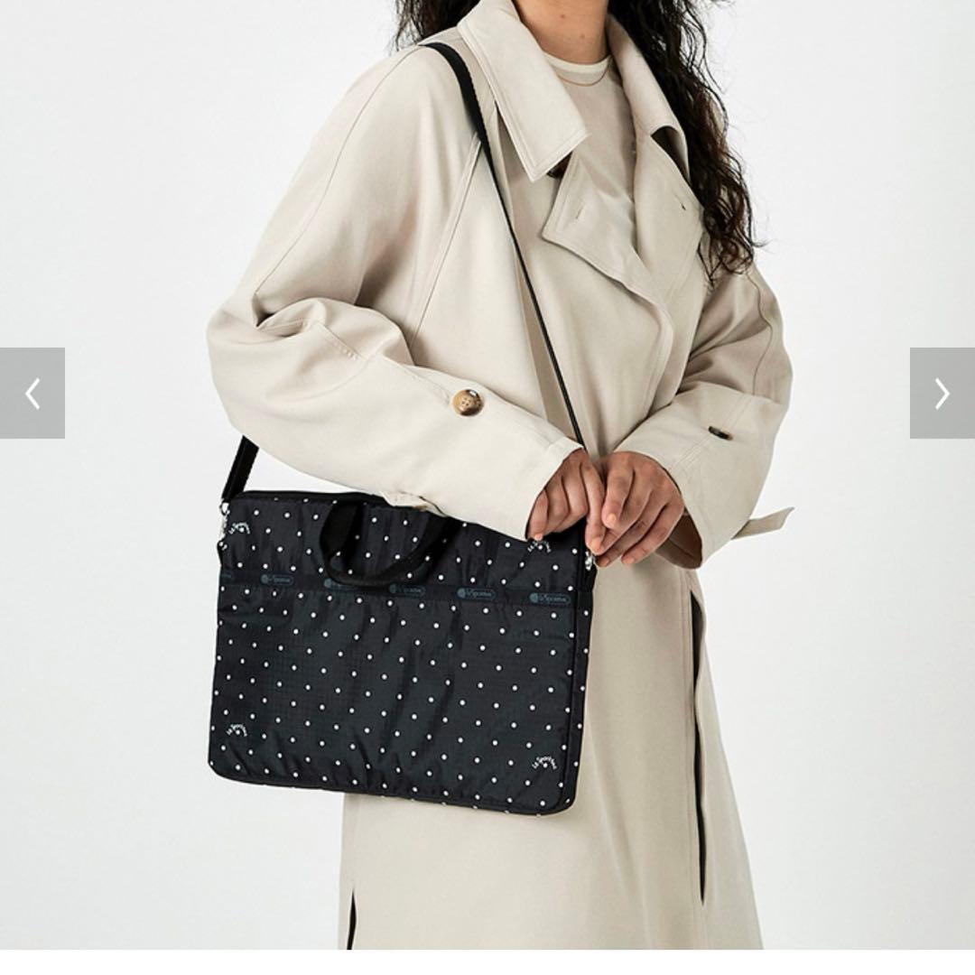 新品未使用　レスポートサック　PCバッグ　タブレットケース　ドット　PCケース