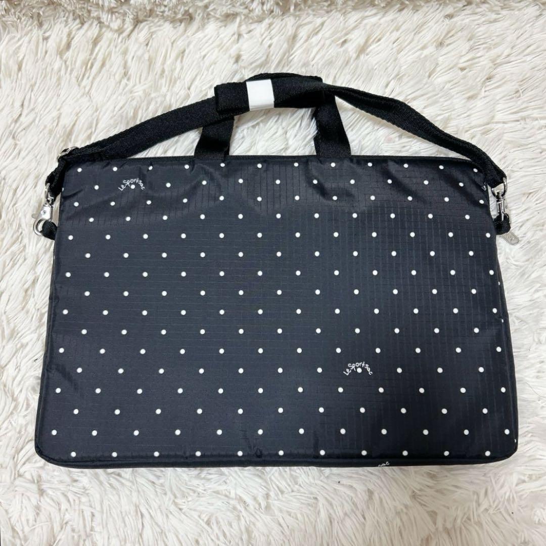 新品未使用　レスポートサック　PCバッグ　タブレットケース　ドット　PCケース