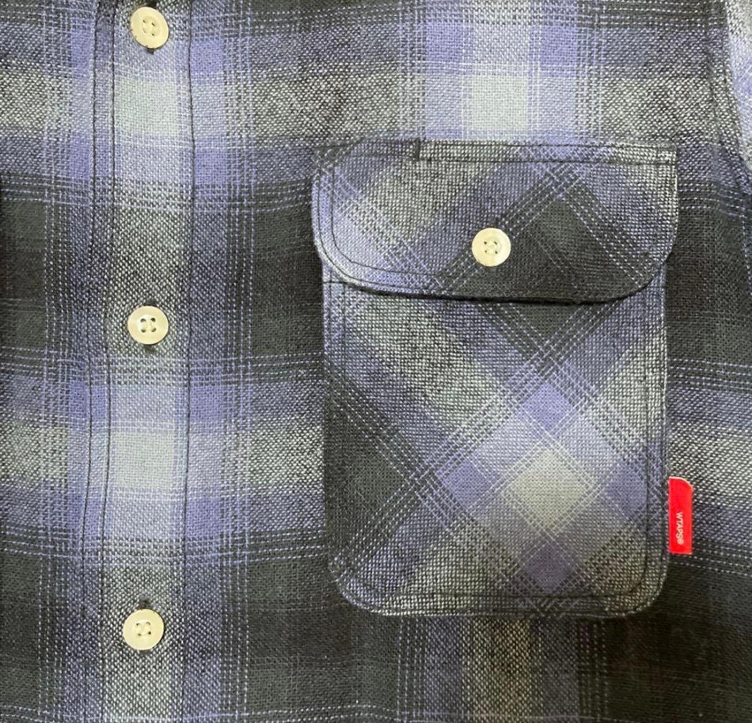 キムタク私物同色同型 Wtaps チェックシャツ Sサイズ