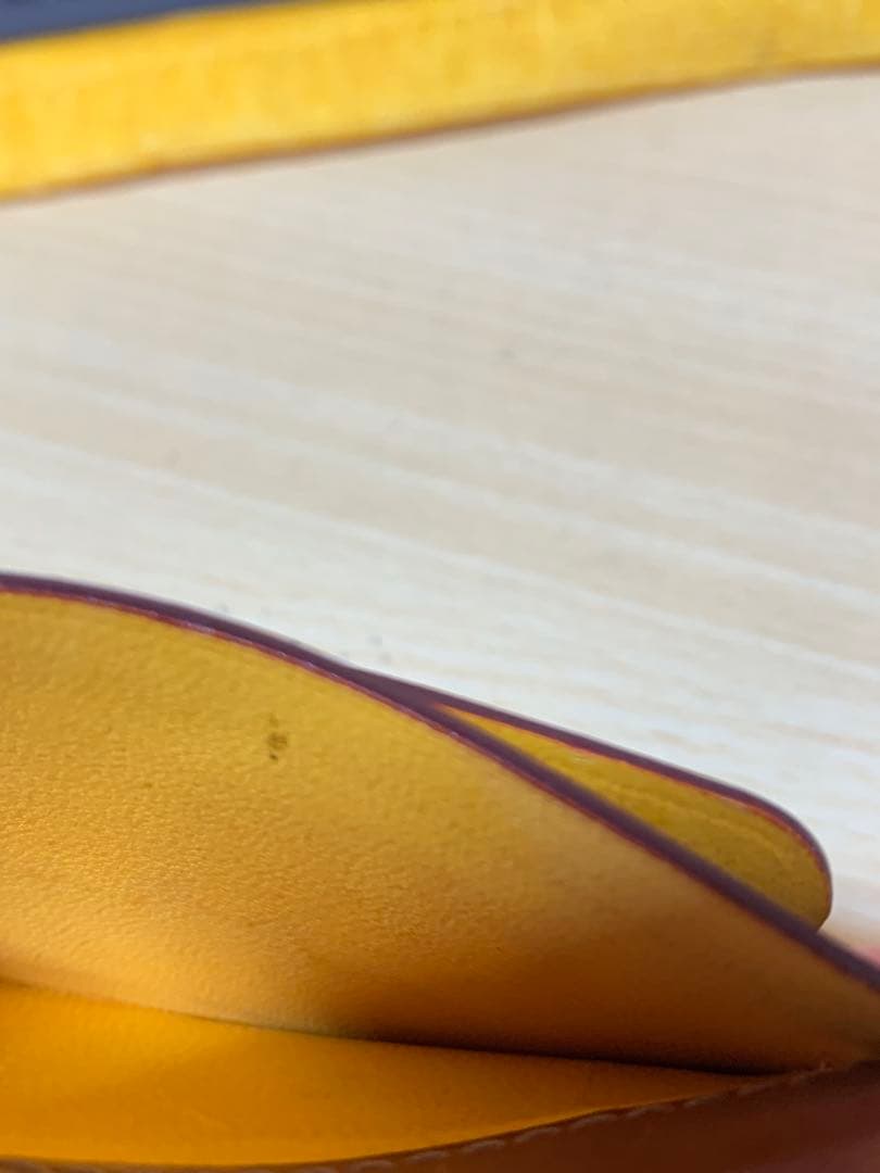 GANZO レザー 名刺入れ 二つ折り