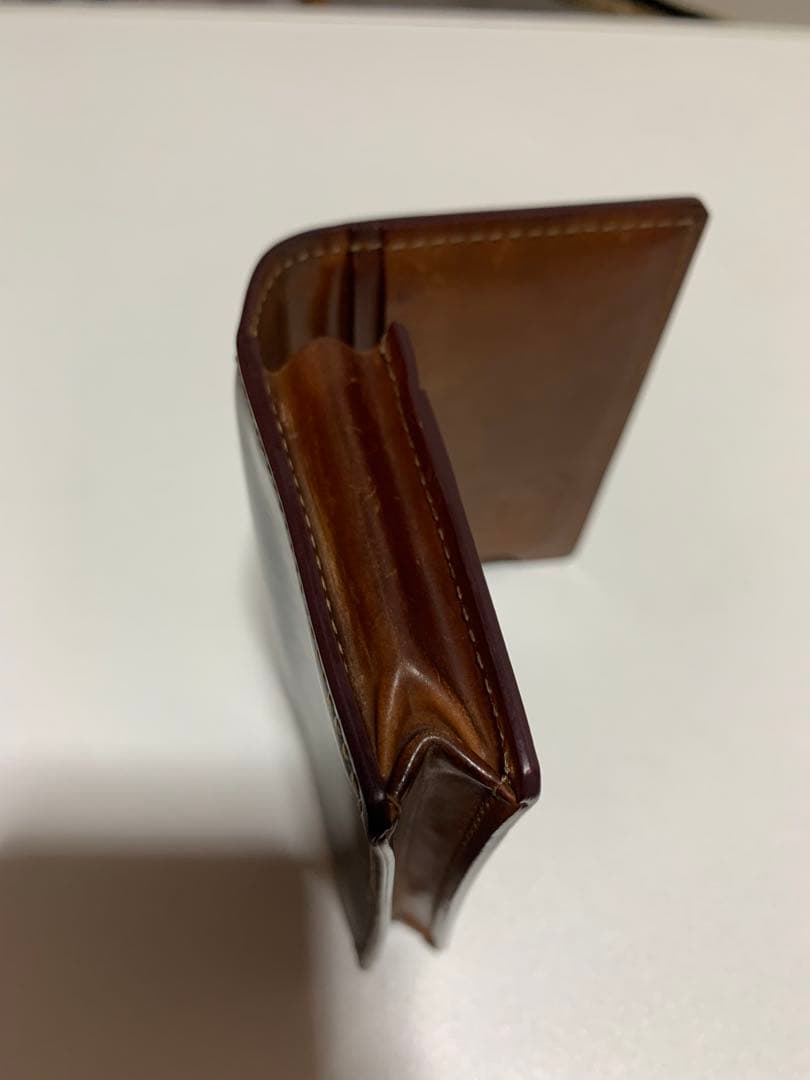 GANZO レザー 名刺入れ 二つ折り