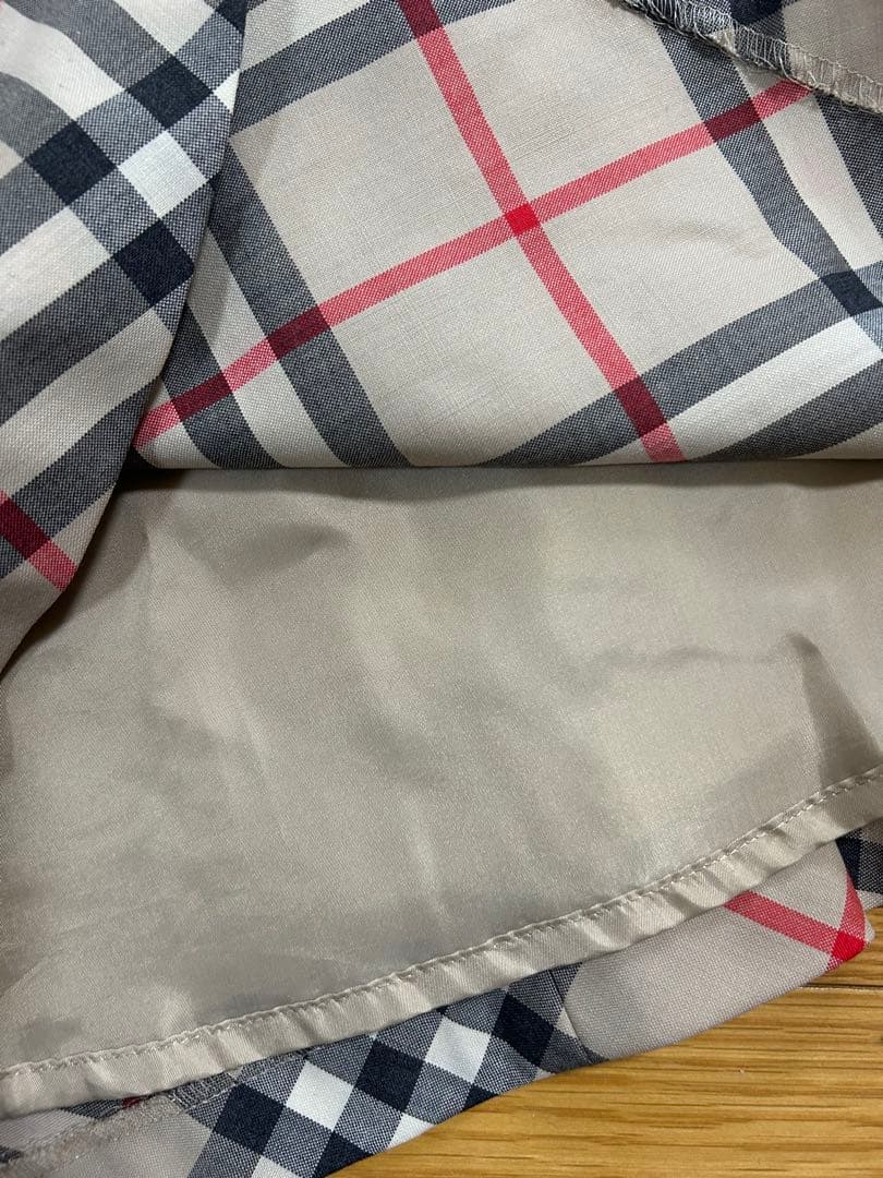 Bu rberry チェック柄 ワンピース 110A