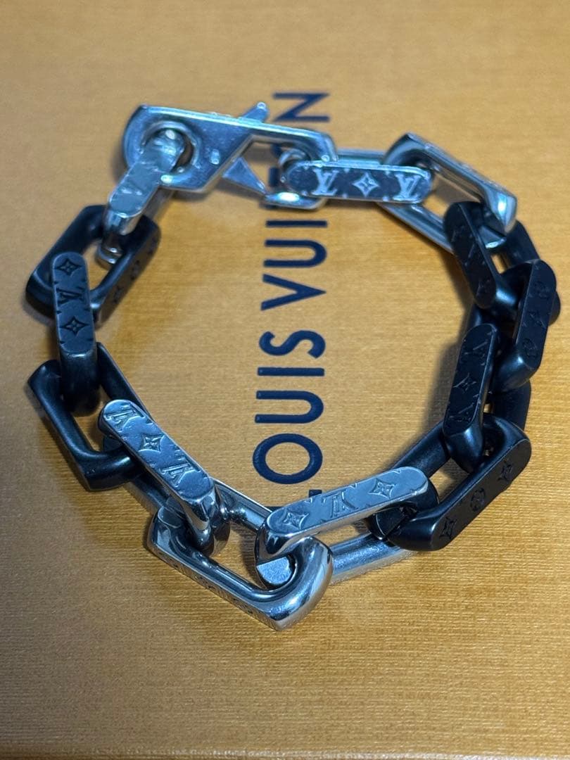 K*様 ルイヴィトン　モノグラム　チェーン　ブレスレット　Mサイズ