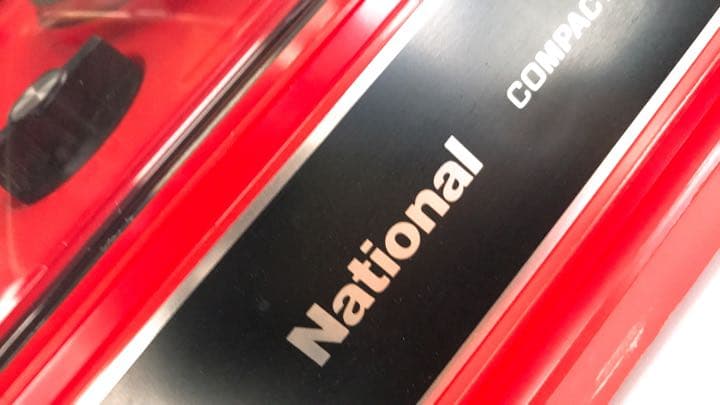 ナショナル　レコードプレイヤー　ヴィンテージ