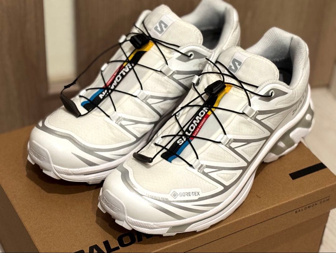 【SALOMON/サロモン】XT-6 GORE-TEX White/Silver