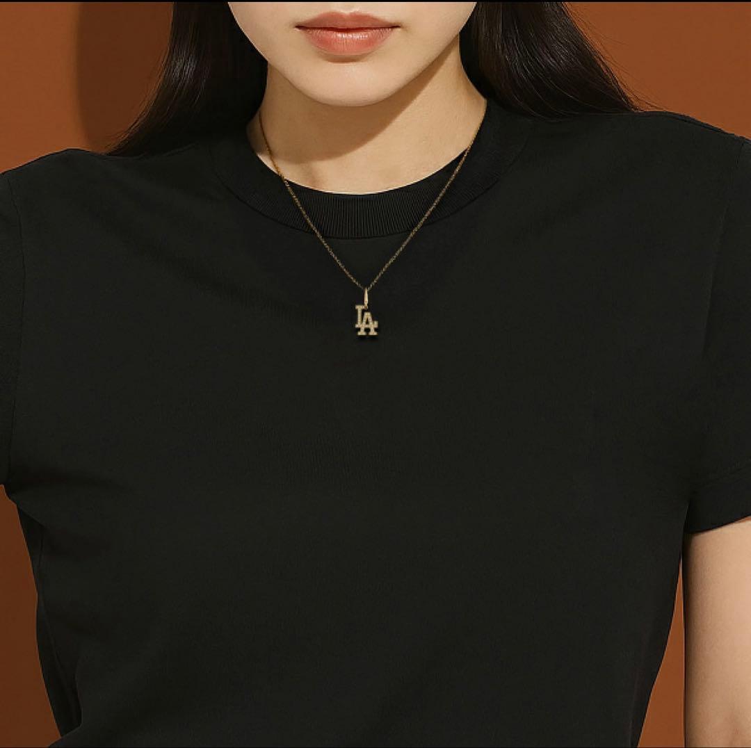 【早い者勝ち】ゆきざぎ×MLB LAドジャース モチーフ ネックレス