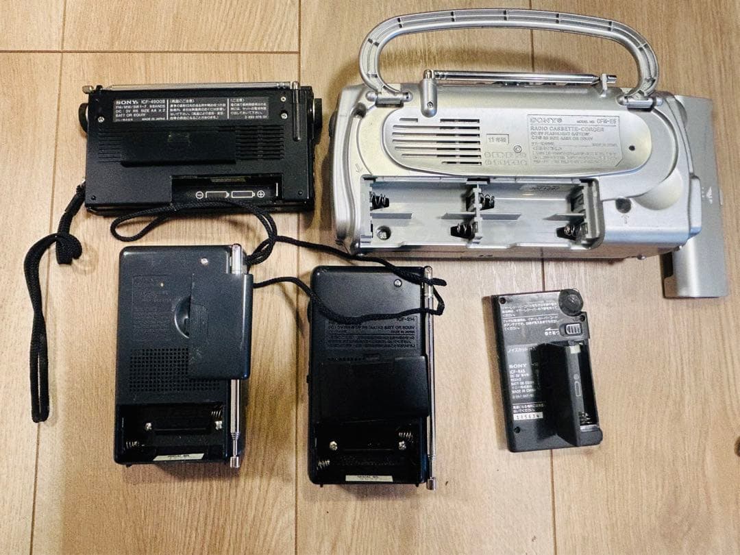 Sony,Panasonic,Victorなどのカセットプレイヤー22個