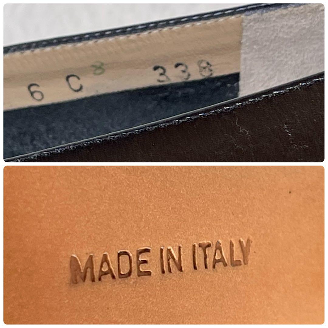 未使用 サルヴァトーレ フェラガモ パンプス ヴァラ リボン ブラック