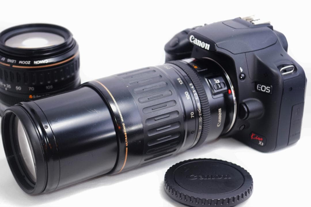 ❤初心者お勧め❤スマホ転送ＯＫ❤動画撮影❤kiss x3❤届いてすぐ使える❤