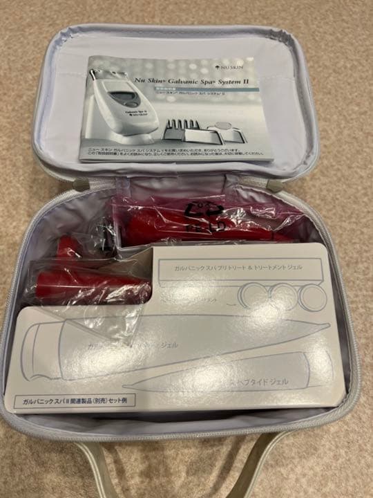 ガルバニックスパ　ニュースキン　非売品色レッド　NU SKIN