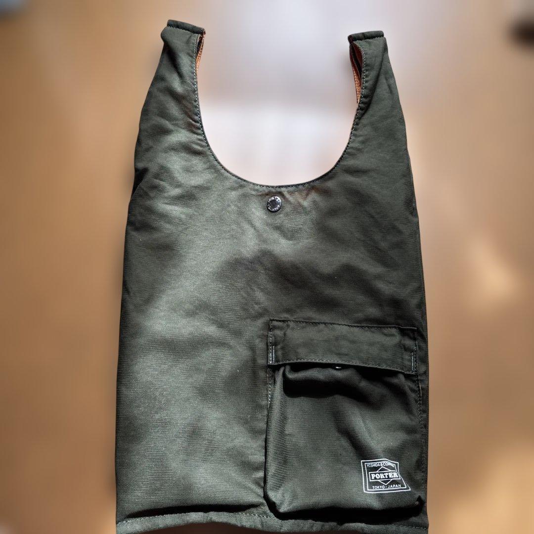 PORTER エコバッグ （カーキ）