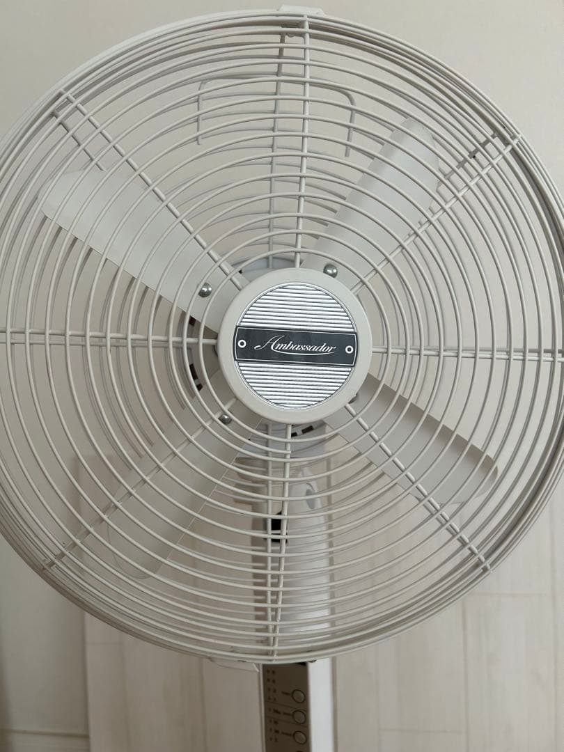 Ambassador アンバサダー 扇風機 レトロ ヴィンテージ ホワイト