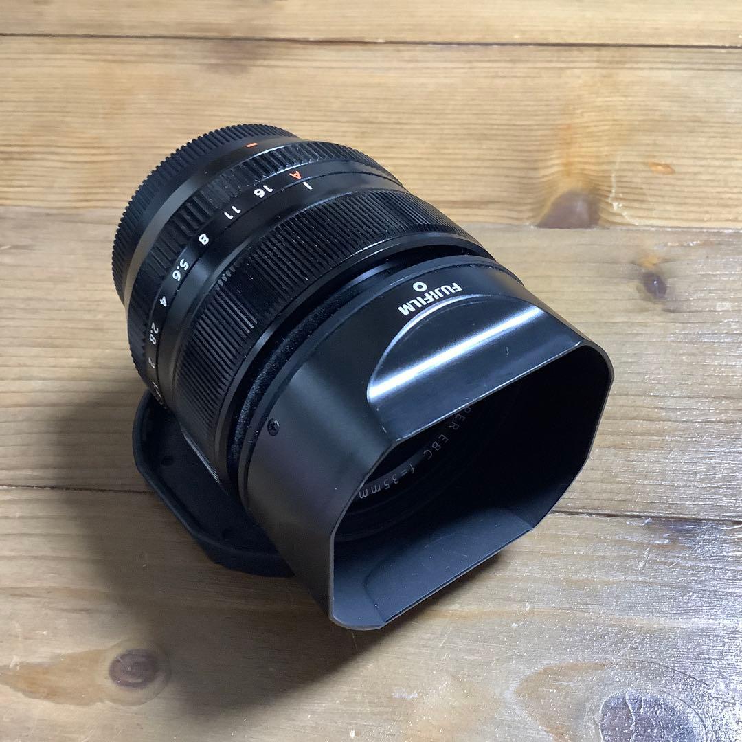 美品　FUJI FILM XF35F1.4 R 箱付き