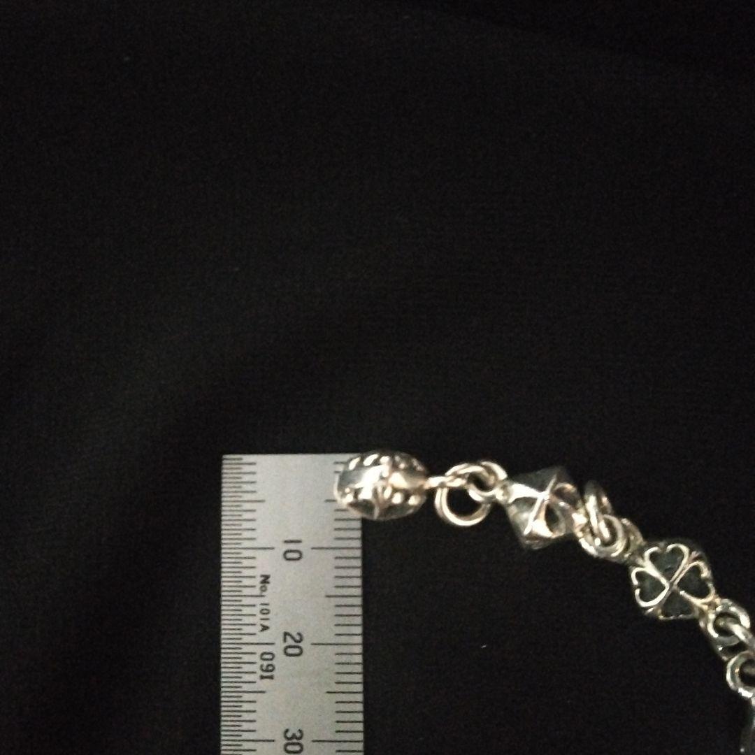 クロスボールリンク ブレスレット シルバー925