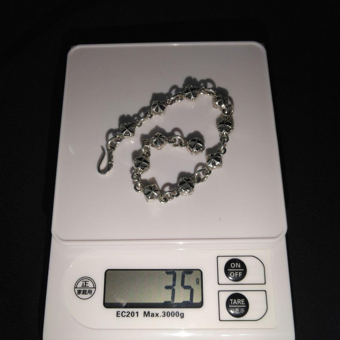 クロスボールリンク ブレスレット シルバー925