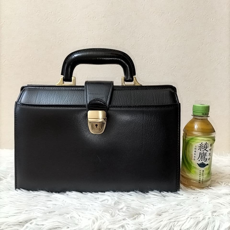 吉田カバン ミニダレスバッグ ビジネスバッグ レザー ブラック