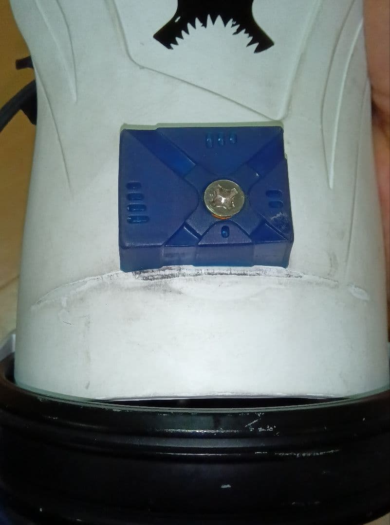 BENT-L スノーボードビンディング ホワイト/ブラック