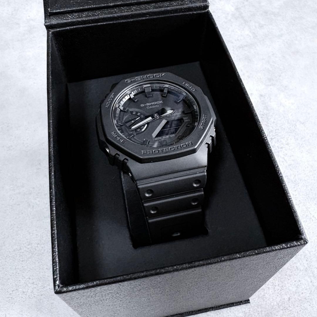 CASIO G-SHOCK GA-2100-1A1JF カシオーク 黒 箱付