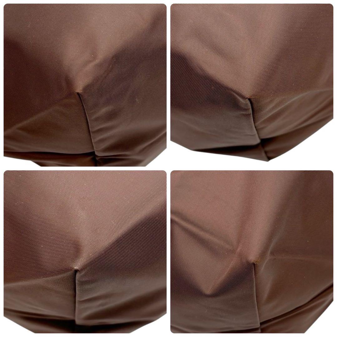 美品◎ロンシャン ルプリアージュ ボストンバッグ ハンドバッグ 大容量 ナイロン