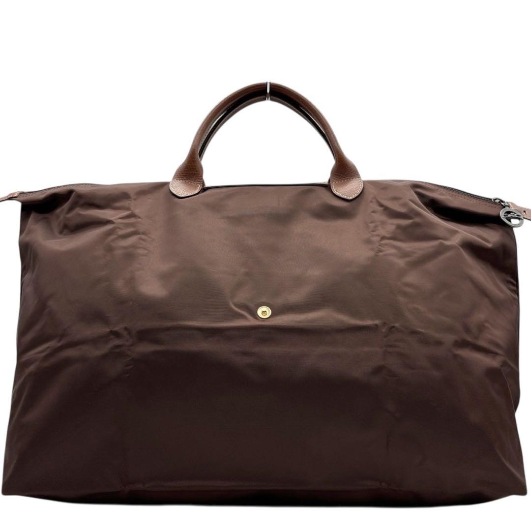 美品◎ロンシャン ルプリアージュ ボストンバッグ ハンドバッグ 大容量 ナイロン