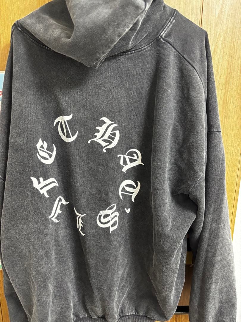 That's life ジップパーカー BLACK