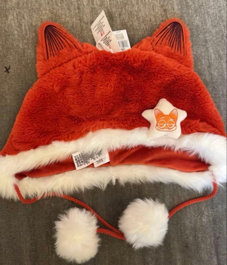 上海ディズニー 限定ズートピア ニック ジュディ ファンキャップ 帽子2点