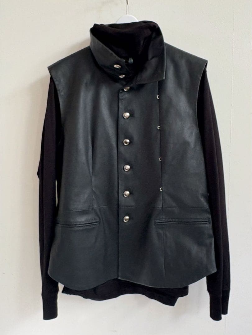 新品未使用　soloist レザー　ベスト