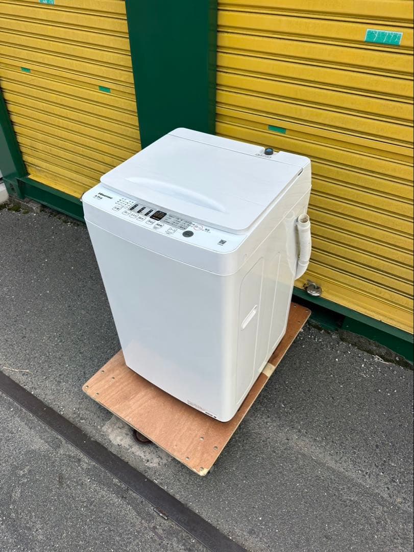 【美品】2025年式　ハイセンス　5.5キロ