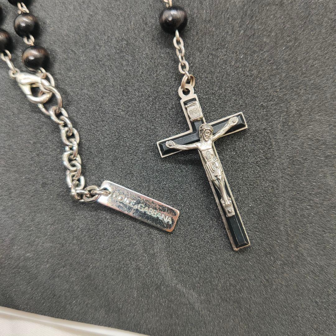 ドルチェ&ガッバーナ　ロザリオ　ネックレス　ベッカム着