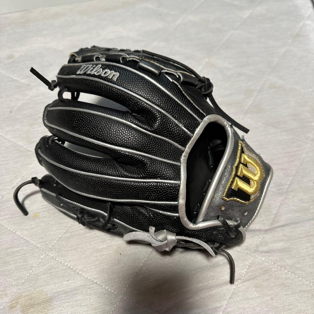 Wilson ブラック 軟式グローブ
