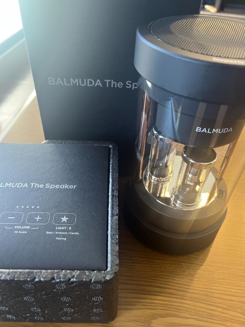 BALMUDA スピーカー_M01A-BK