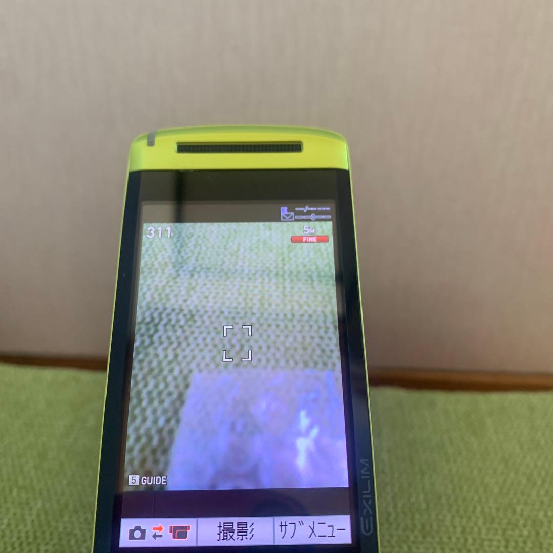 【au】W63CA EXILIMケータイCASIO ガラケー 8.1メガピクセル