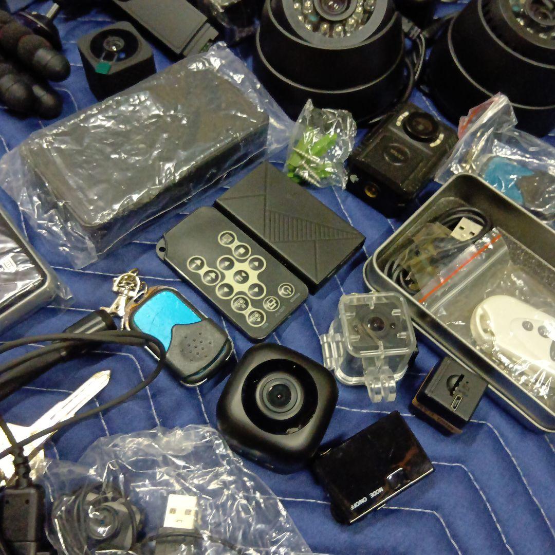 防犯カメラ関連機器セット　80点以上まとめ売り