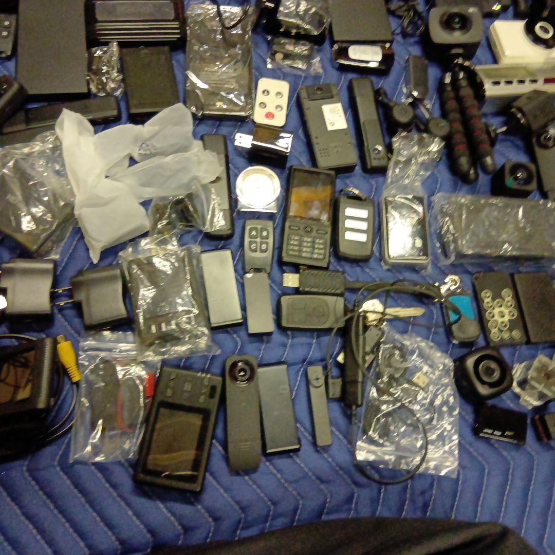 防犯カメラ関連機器セット　80点以上まとめ売り