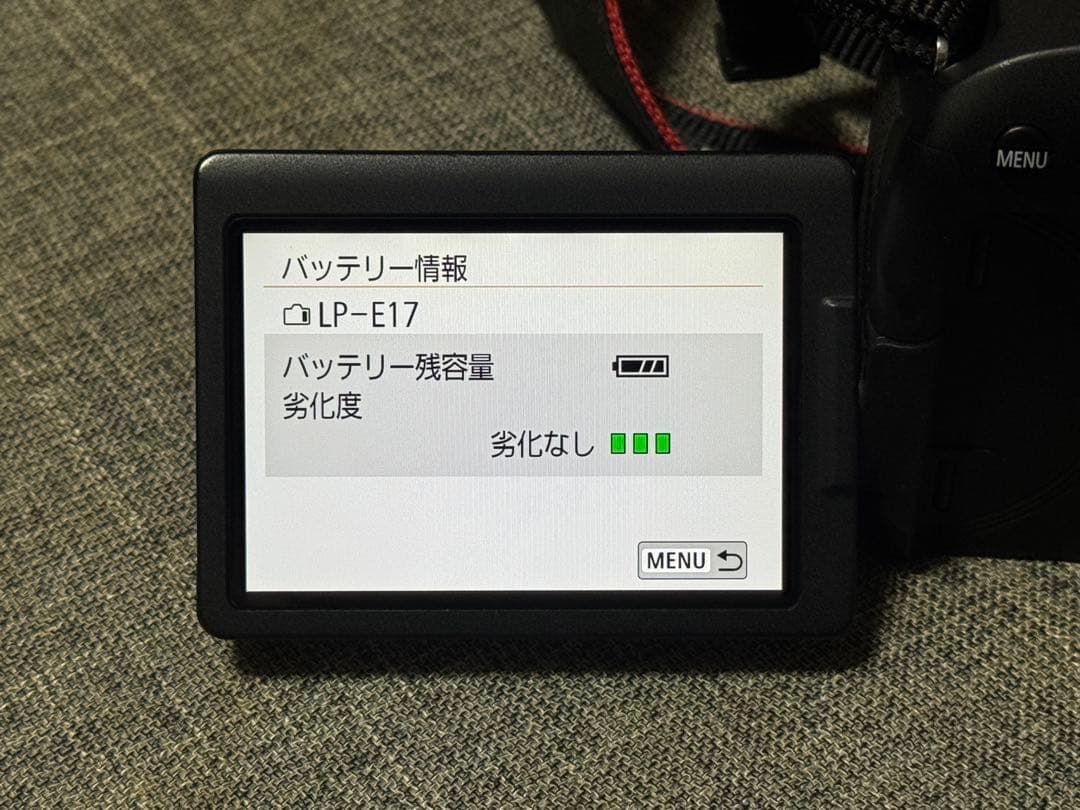 [美品] Canon EOS Kiss X9i レンズ3本セット